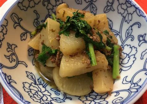 It's time to change that. Japanese Daikon Radish with sweet Beef Recipe by Aunty Eiko's international cuisine experience ...