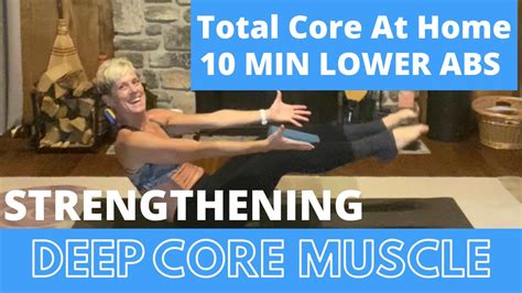 10 Min Lower Abs Workout Total Core At Home No Equipment Deep Core