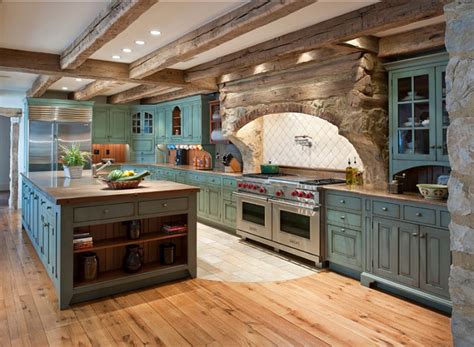 Rustic kitchen designs embody the country lifestyle with large cabinets, warm colors and lots of wood with cabinetry is usually made with durable lasting materials such as wood, with pine and oak often being featured. 80 Photos of Interior Design Ideas - Home Bunch Interior ...
