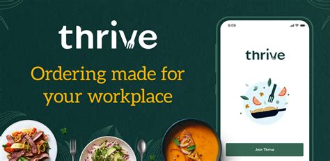 Thrive Workday Food Ordering أحدث إصدار لنظام Android قم بتنزيل Apk