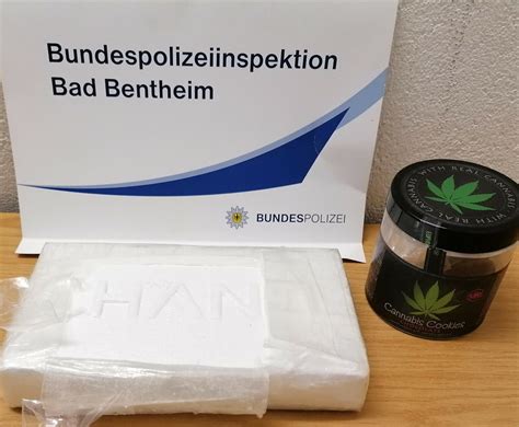 Bundespolizisten beschlagnahmen in Bad Bentheim 1 Kilo Kokain - Ems