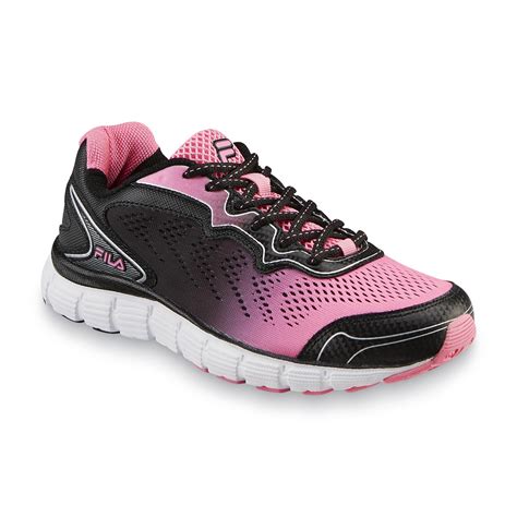 Fila Women's Memory Perpetual Black/Pink Running Shoe - Shoes - Women's ...