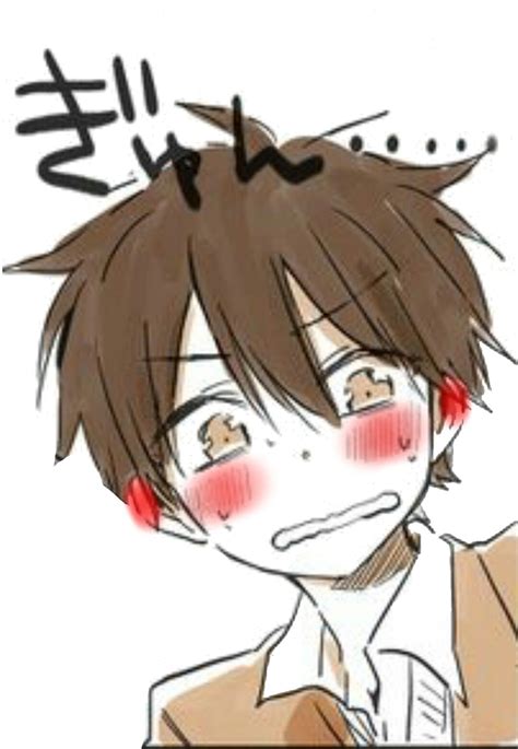 Sekai Ichi No Yonin Tumblr Manga Cute Style Boy Blushing Embrassing