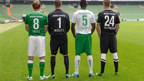 Aktuell nur noch einen punkt vorsprung auf den 1. Werder Bremen 13-14 (2013-14) Home, Away and Third Kits Released - Footy Headlines