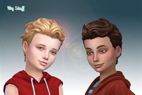 Sims 4 Male Child Hairstyles Download Roofjes