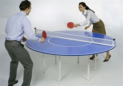 Round Ping Pong Table