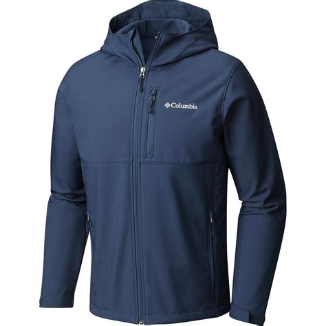 The Columbia Mens Ascender Softshell Hooded Jacket Performs Just As