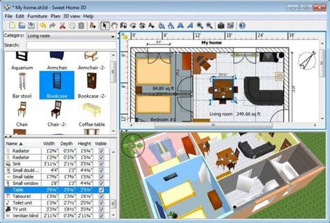 Draw the rooms of each level of your home upon the image of an existing plan, change the color or the texture of each room choose the language displayed in the user interface of sweethome 3d and its rich help from 23 languages. Sweet Home 3D download | SourceForge.net