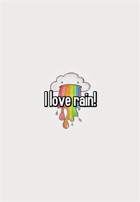 I Love Rain