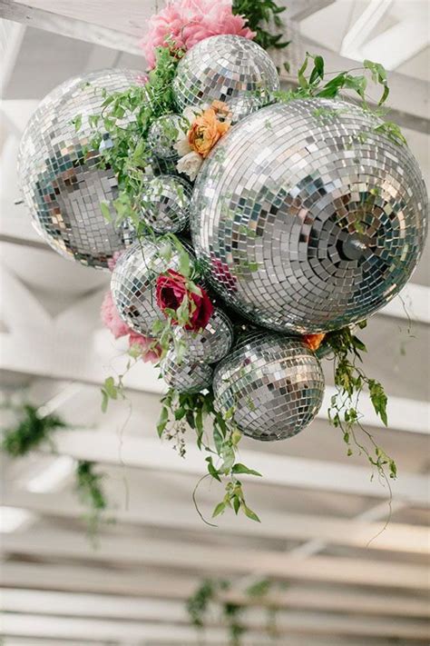 30 Bold And Shiny Disco Ball Wedding Ideas Weddingomania