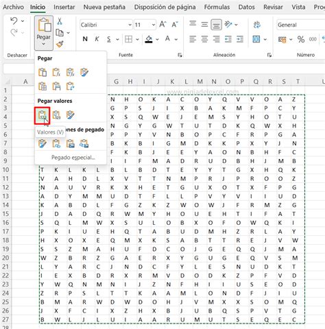 Como Crear Un Juego De Sopa De Letras En Excel Ninja Del Excel