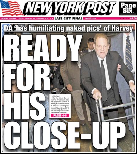 Covers For Tuesday January 7 2020 New York Post
