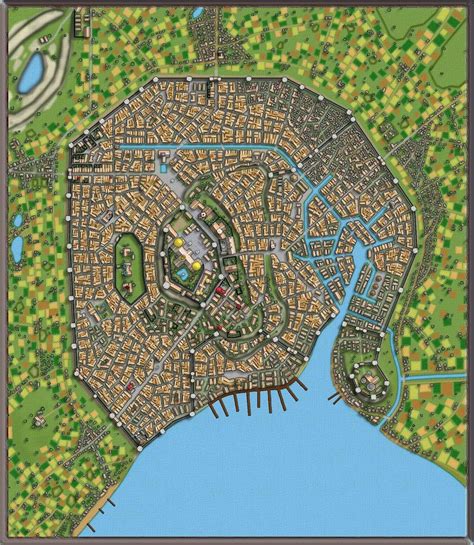 World Maps Library Complete Resources Dnd Coastal City Maps