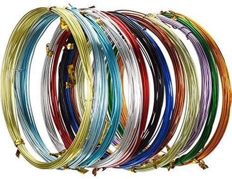 Multi Colored Aluminum Craft Wire Flexible Metal Wire For Jewelry