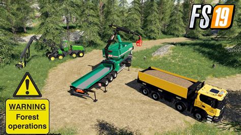 Fs19 New Forestry Mods For All Valley Crest Farm Map Day 3 Farming