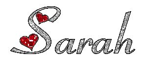 List of celebrities with first name sara. Animaatjes sarah 93618 - Name Bild