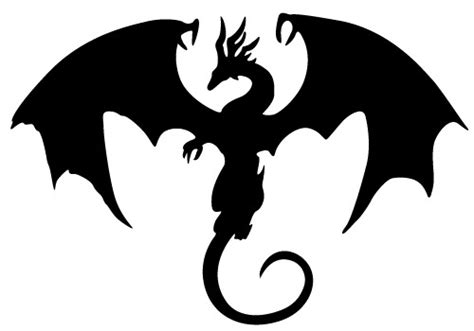 Simple Dragon Emblem Clipart Best