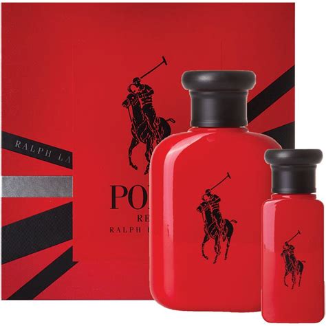 Buy Ralph Lauren Polo Red Eau De Toilette For Men 75ml 2 Piece Set