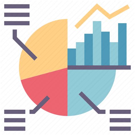 Chart, data, label, pie, report, statistics icon