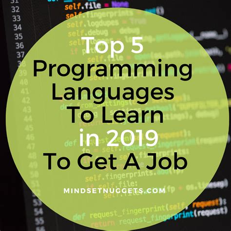 Top 5 Programming Languages To Learn In 2020 Riset