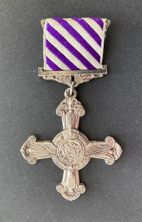 Distinguished Flying Cross Gv1r Second Type Award 1947 52 Officially