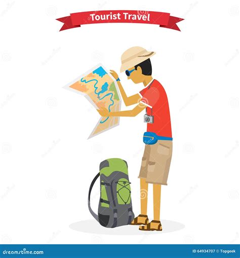 Concept Of The World Adventure Travel Stock Vector Illustration Of