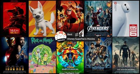 Top 10 Best Disney Superhero Movies That Deserve All The Praise