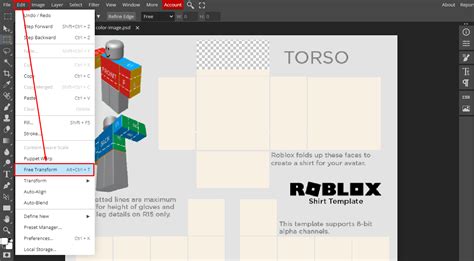 How To Make A Shirt In Roblox