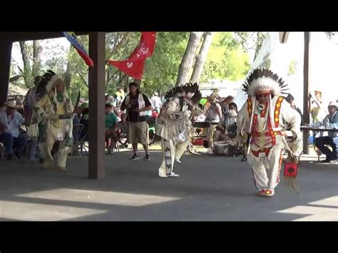 Indian Village Pow Wow Mens Buckskin Dance 2 Calgary Stampede Youtube