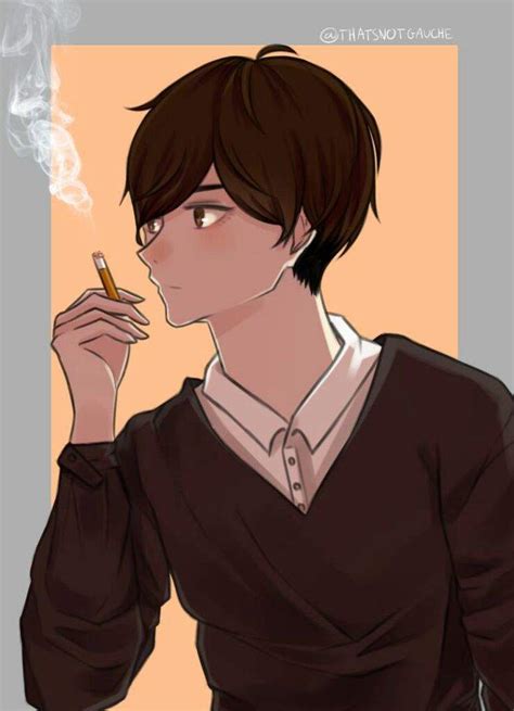 Aesthetic Anime Pfp Boy Smoking Images