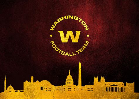 Washington Football Team Digital Art By Ab Concepts