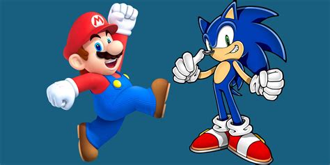 Super Mario Vs Sonic The Hedgehog