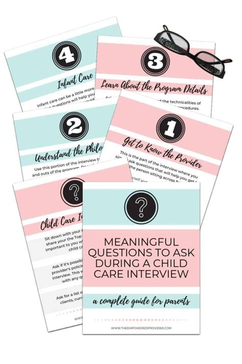 A Parents Guide Questions To Ask During A Child Care Interview The
