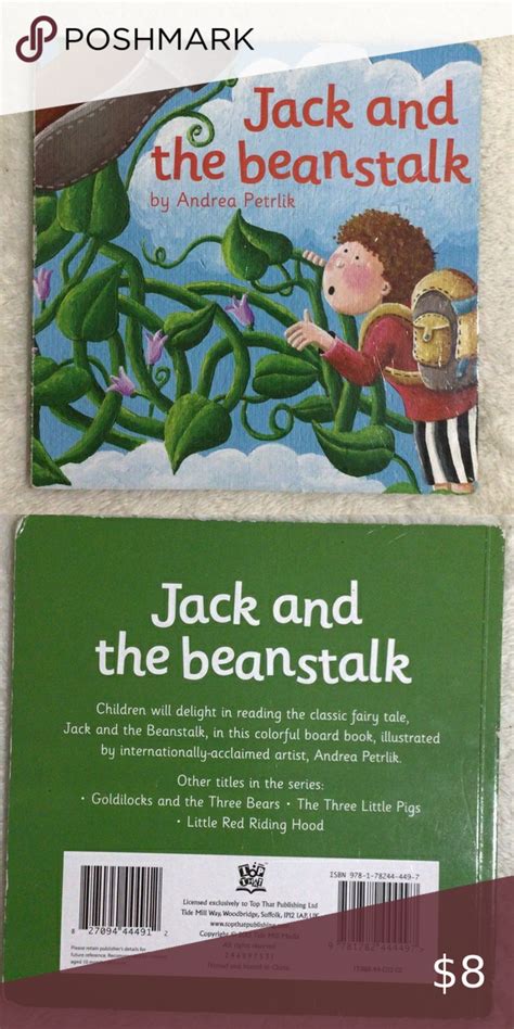 48 Jack And The Beanstalk Board Book Jack And The Beanstalk Board