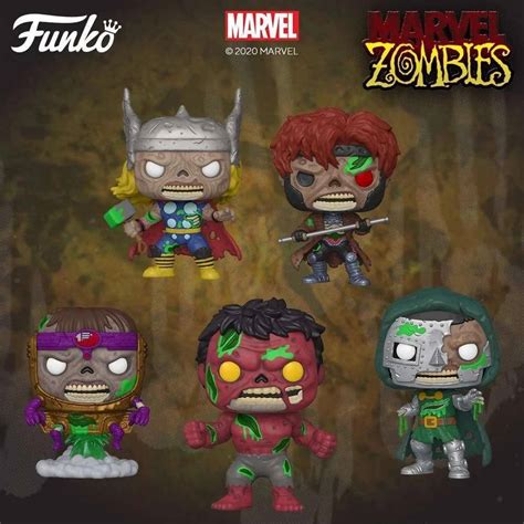 Conoce La Nueva Colección Marvel Zombies De Funko Pop Y Sus 4