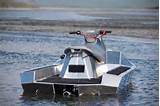 Jet Ski Motor In Small Boat