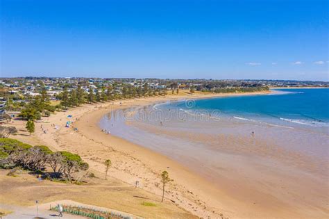 View Of A Beach At Torquay Australia Stock Photo Image Of Ocean