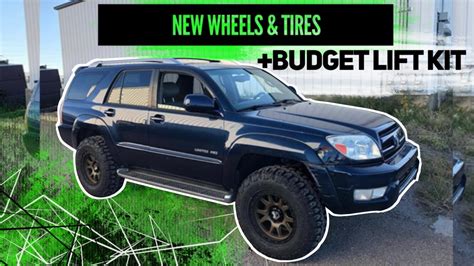 V8 4runner Gets New Wheels Tires And A Budget Lift Kit Youtube