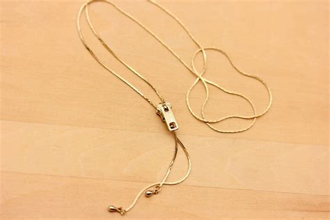 zipper-necklace-gold-zipper-necklace-zipper-bolo-necklace-etsy-necklace,-gold-necklace,-bolo