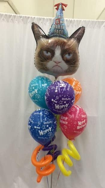 Grumpy Cat Birthday Bouquet