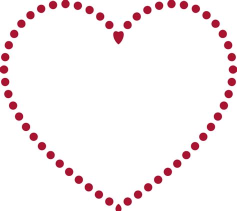 Download Red Heart Outline Png Image For Free