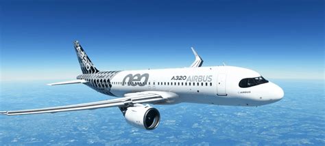A32nx Fbw A320neo Airbus Carbon Fibre 8k V10 Msfs2020 Liveries Mod