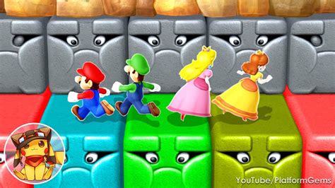 Mario Party 10 All Free For All Minigames Master Difficulty Youtube