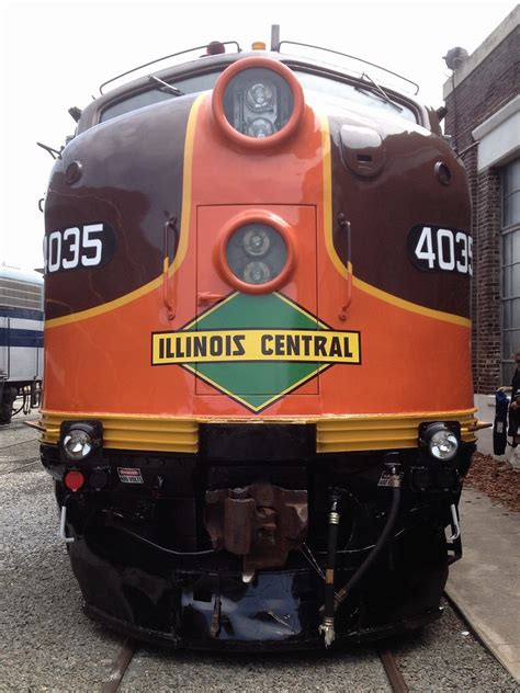 Iowa Pacific Illinois Central Emd E8a 4035 On Display At Flickr
