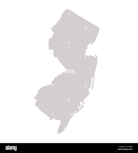 New Jersey Map Hi Res Stock Photography And Images Alamy