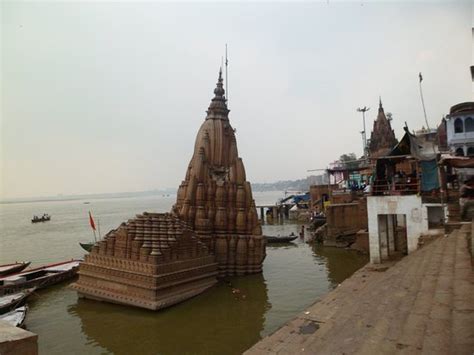 this leaning temple of lord shiva is a major attraction in the holy city of kashi