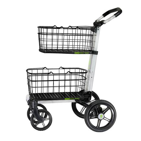 Cargo Cart Company Folding Aluminum Cleaning Cart With Removable