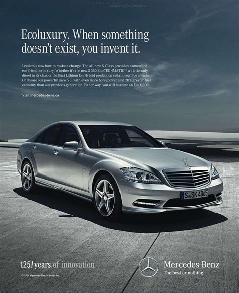 Mercedes Car Advertisement