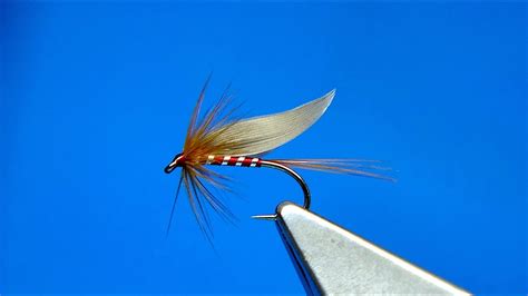 Tying A Red Spinner Soft Hackle Wet Fly With Davie Mcphail Youtube