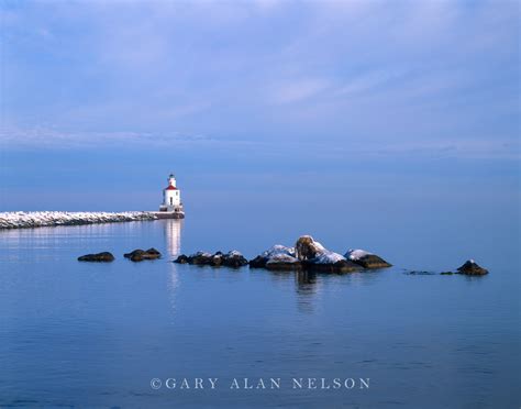 Wisconsin Point Lighthouse Lake Superior Wisconsin Gary Alan